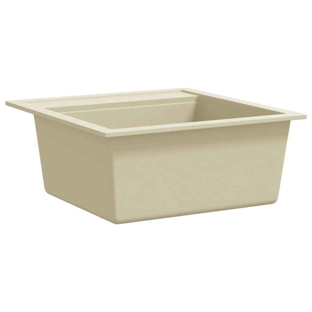 Lavello da Cucina in Granito Vasca Singola Beige cod mxl 42346