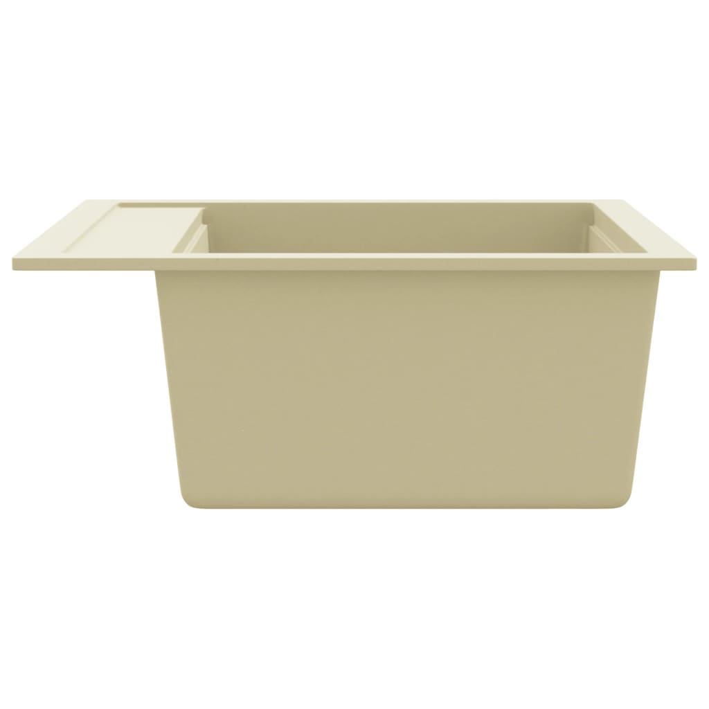 Lavello da Cucina in Granito Vasca Singola Beige cod mxl 42346