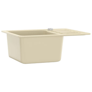 Lavello da Cucina in Granito Vasca Singola Beige cod 11999