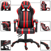 Sedia da Gaming Rossa in Similpelle cod mxl 63358