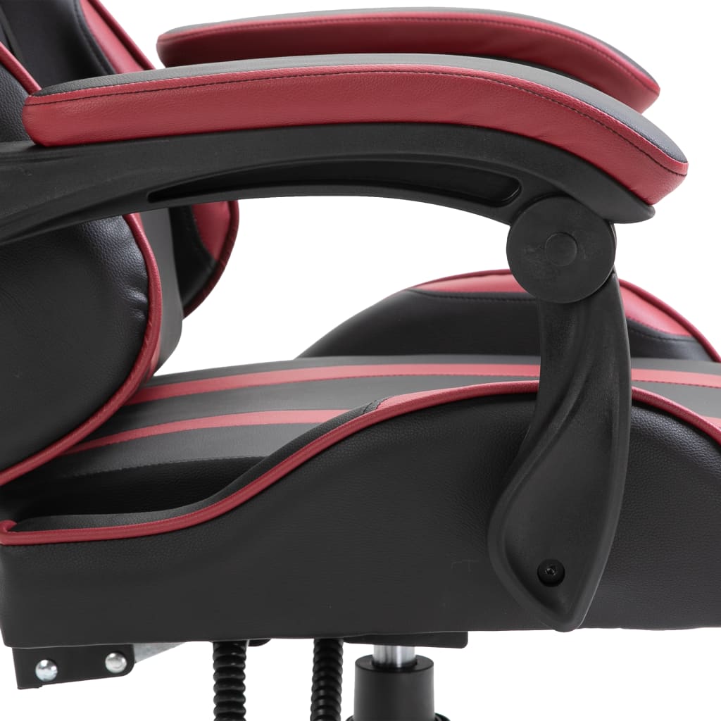 Sedia da Gaming Rosso Vino in Similpelle cod mxl 61997