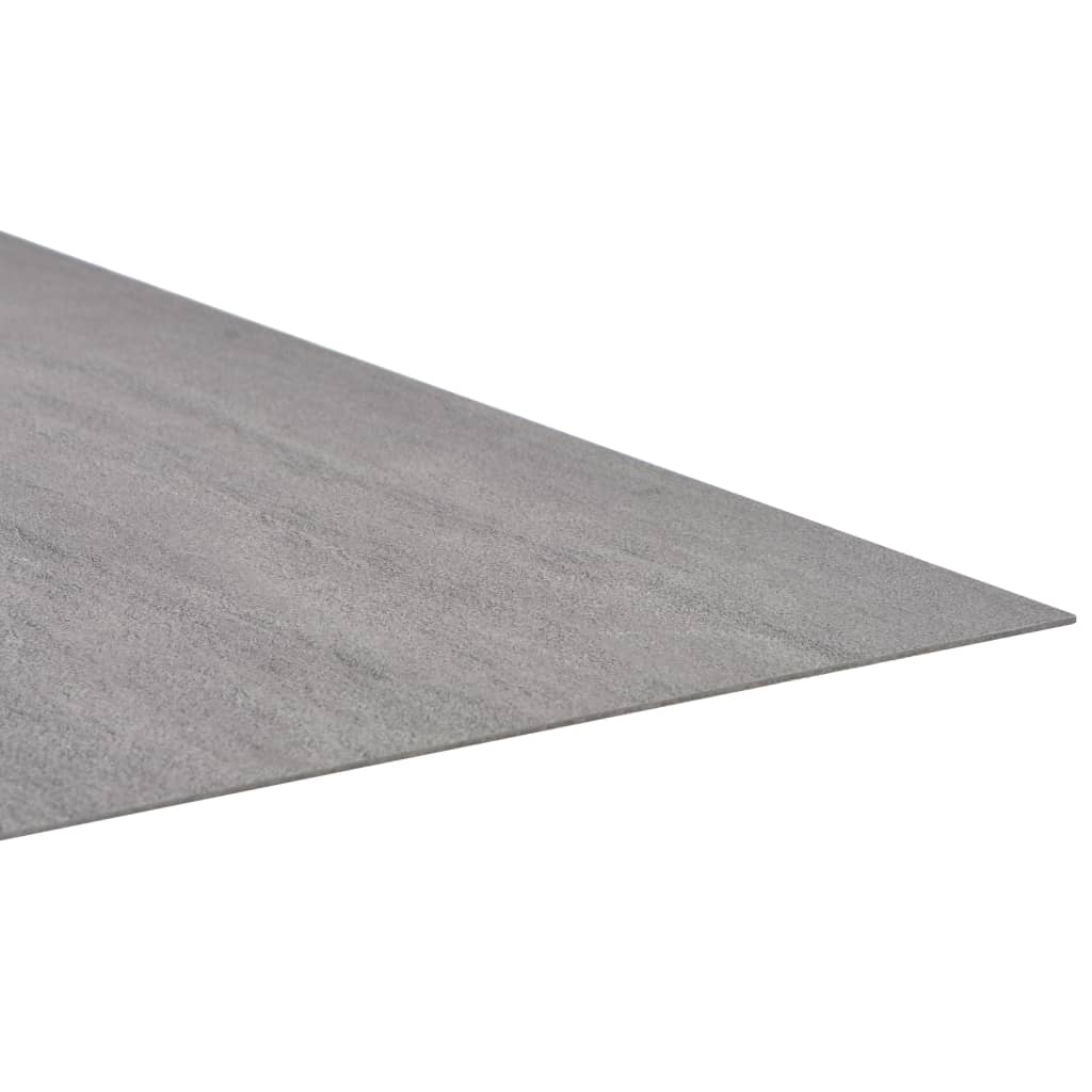 Listoni per Pavimenti Autoadesivi in PVC 5,11 m² Grigio Granito 144873