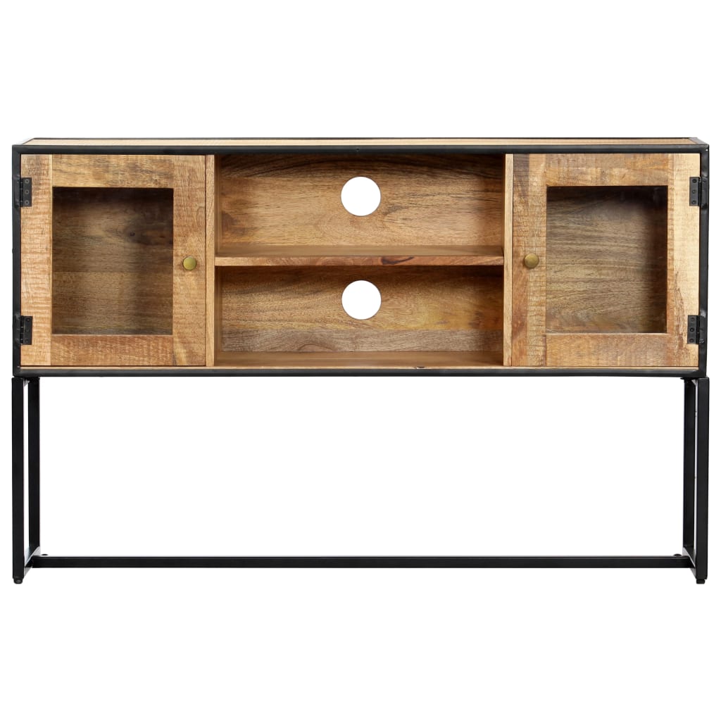 Mobile Porta TV 120x30x75 cm in Legno Massello di Recupero cod mxl 16947