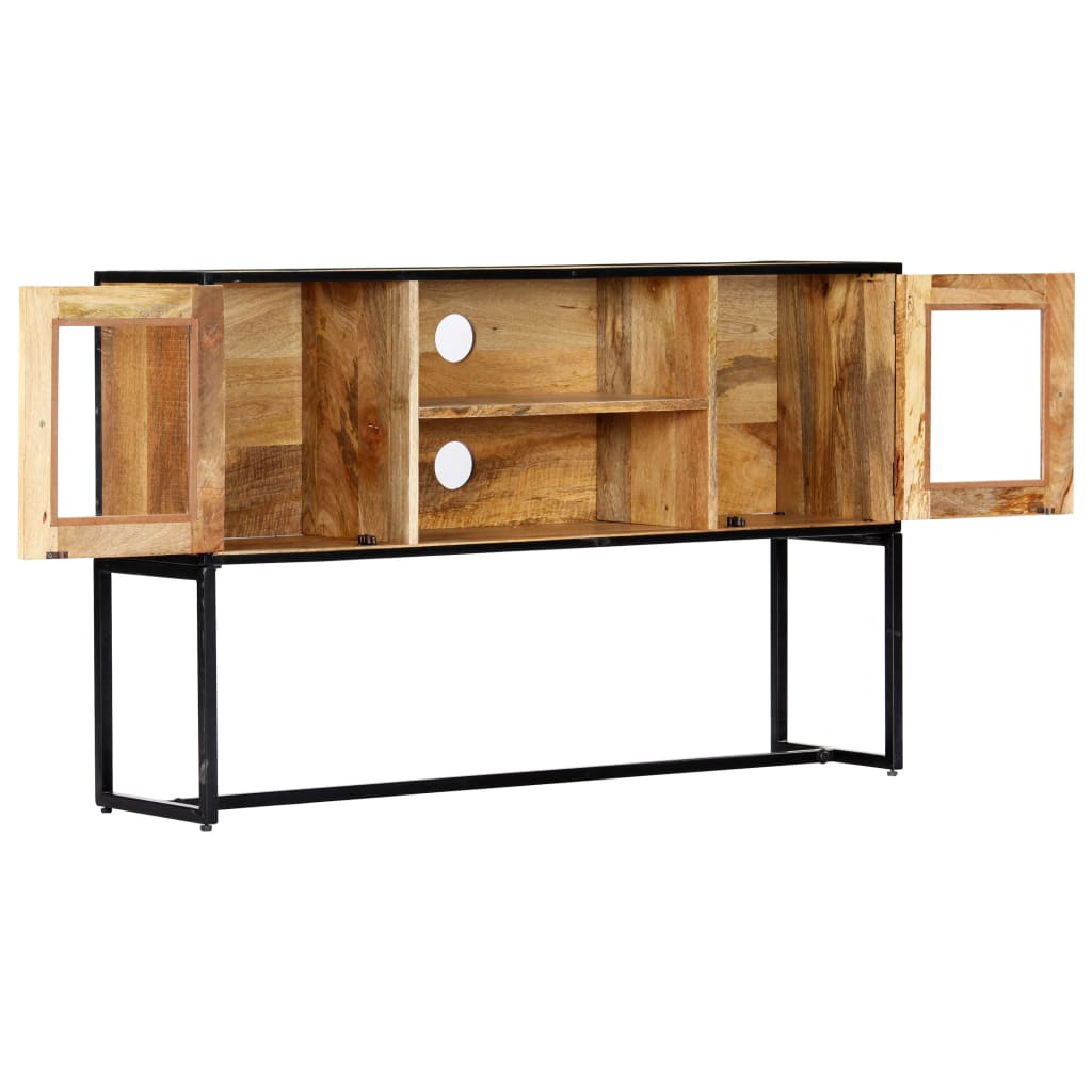 Mobile Porta TV 120x30x75 cm in Legno Massello di Recupero cod mxl 16947