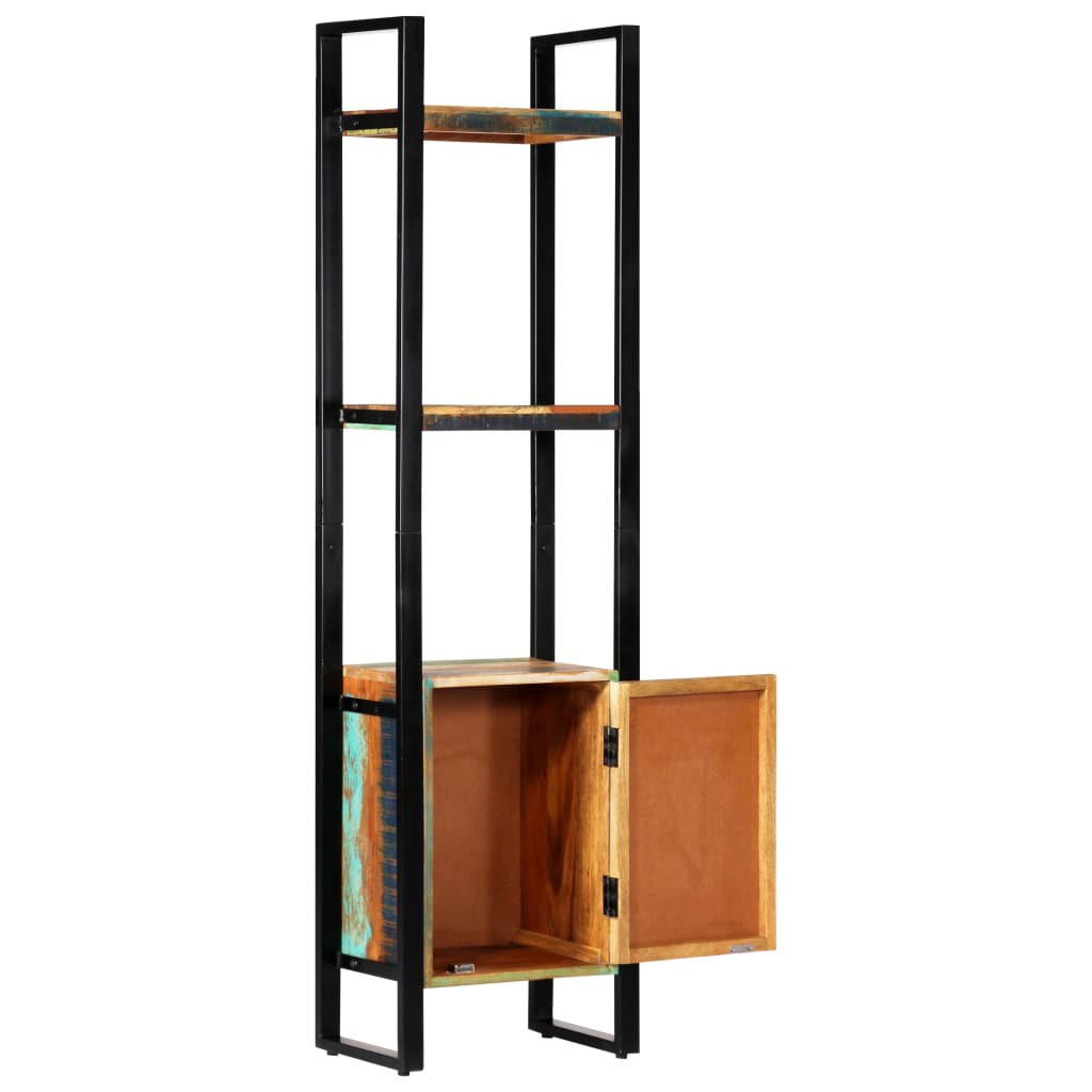 Libreria 45x30x171 cm in Legno Massello di Recupero cod mxl 19734