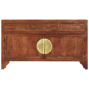 Credenza 140x40x80 cm in Legno Massello d'Acacia 247875