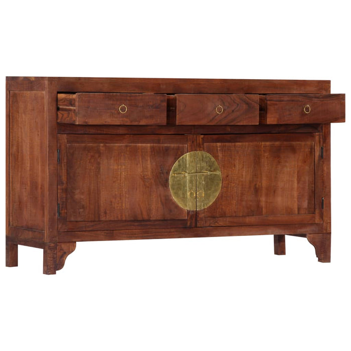 Credenza 140x40x80 cm in Legno Massello d'Acacia 247875