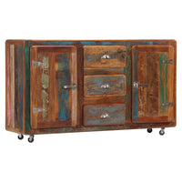 Credenza 150x43x86 cm Legno Massello di Recupero