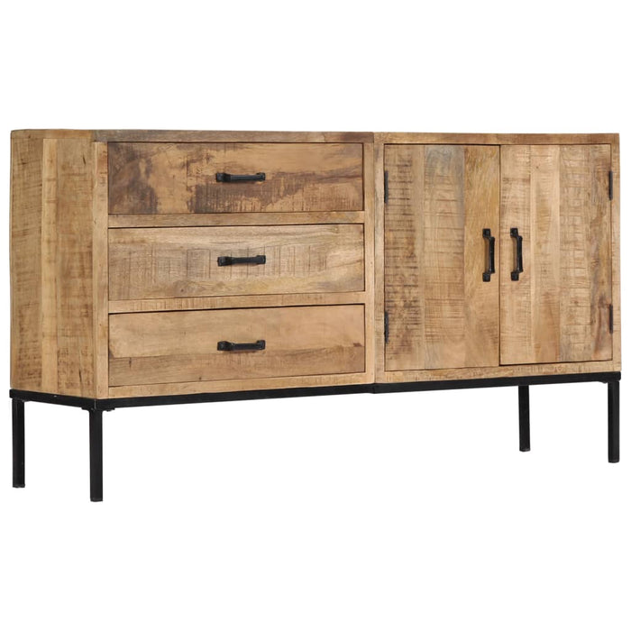 Credenza 140x35x75 cm in Legno Massello di Mango 249857