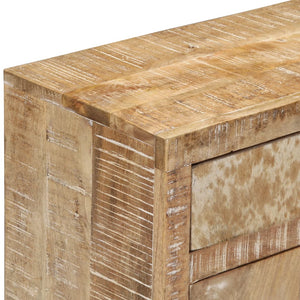 Credenza 60x30x75 cm in Legno Massello di Mango