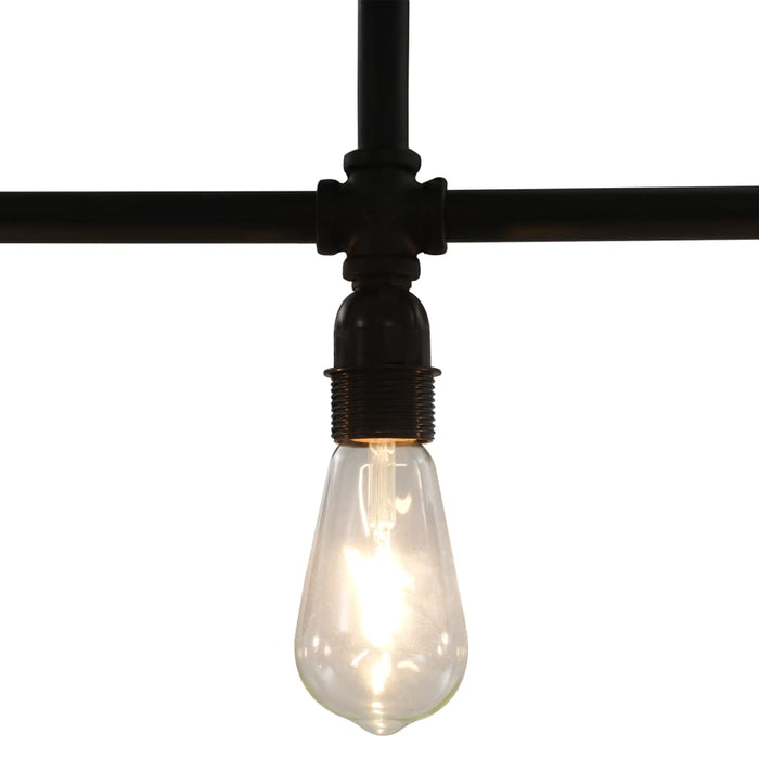 Lampadario Nero per 3 Lampadine E27