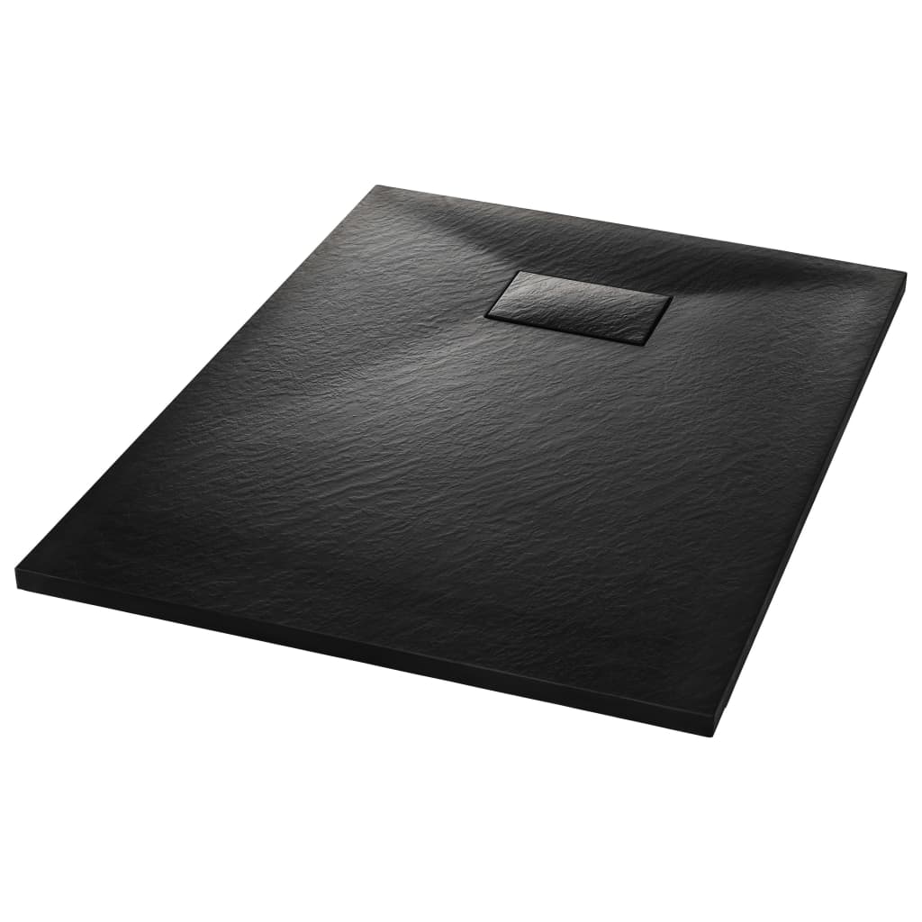 Piatto Doccia in SMC Nero 100x70 cm cod mxl 12108