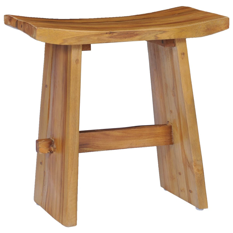 Sgabello in Legno Massello di Teak cod mxl 49040