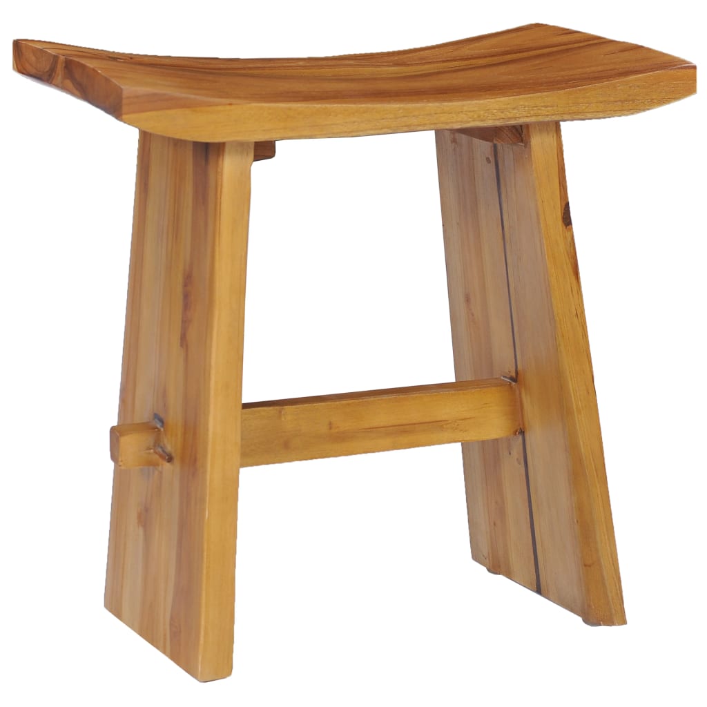 Sgabello in Legno Massello di Teak cod mxl 49040