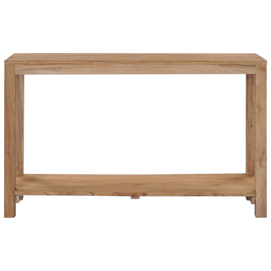 Tavolo Consolle 120x35x75 cm in Legno Massello di Teak cod mxl 29836