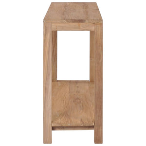 Tavolo Consolle 120x35x75 cm in Legno Massello di Teak 282850