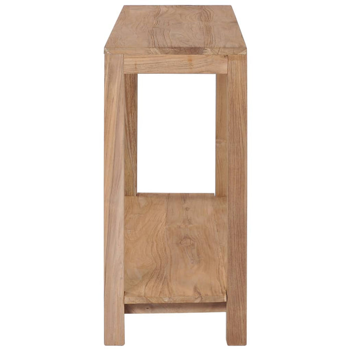 Tavolo Consolle 120x35x75 cm in Legno Massello di Teak 282850