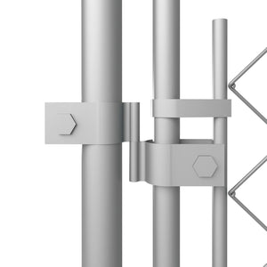 Canile da Esterno con Tetto 8x4x2,3 m 144937