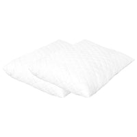 Cuscini 2 pz 70x60x14 cm in Memory Foam cod mxl 73170