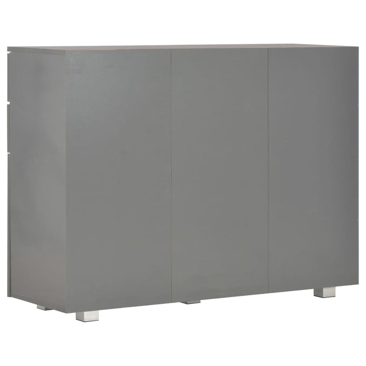 Credenza Grigio Lucido 107x35x80,5 cm cod mxl 10256