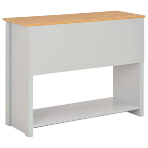 Tavolo Consolle Grigio 97x35x76 cm cod mxl 16463