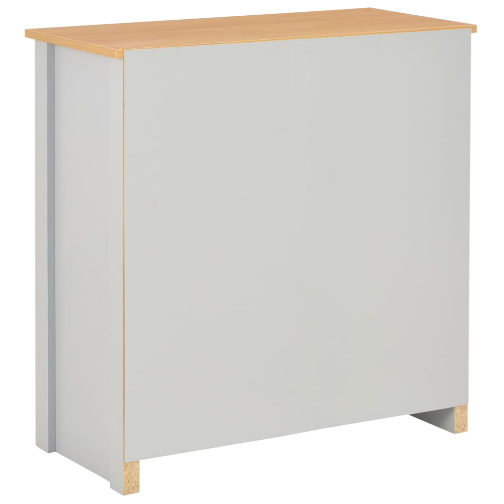 Credenza Grigia 79x35x81 cm