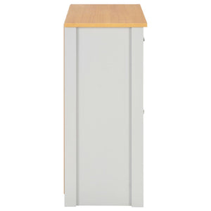 Credenza Grigia 79x35x81 cm