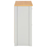 Credenza Grigia 79x35x81 cm 283742