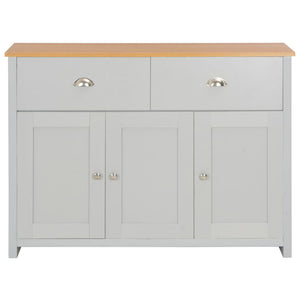 Credenza Grigia 112x35x81 cm cod mxl 9788