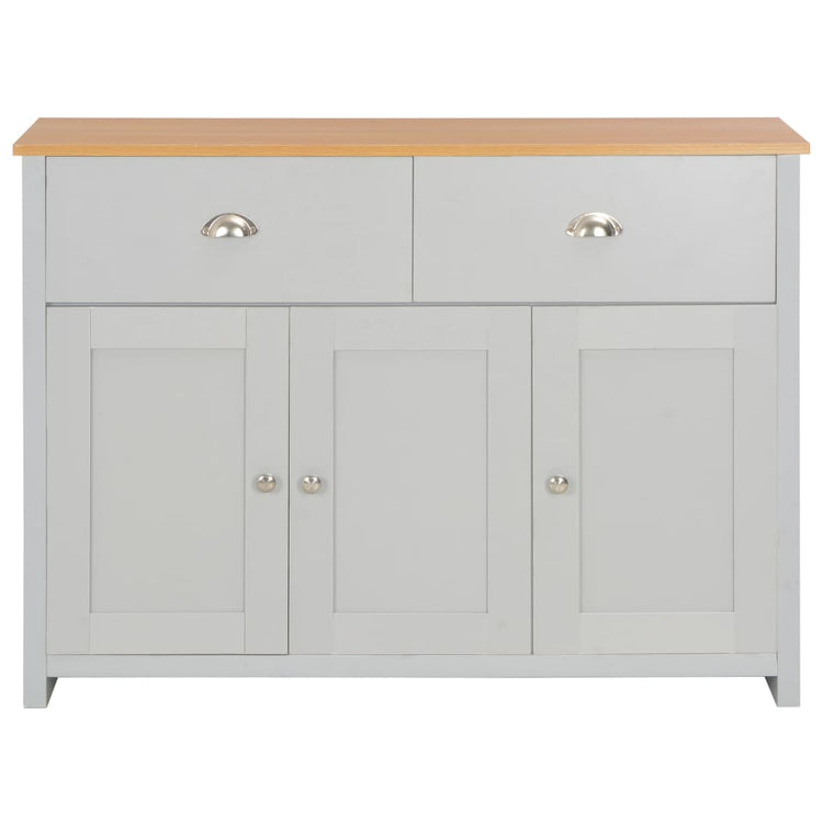 Credenza Grigia 112x35x81 cm cod mxl 9788