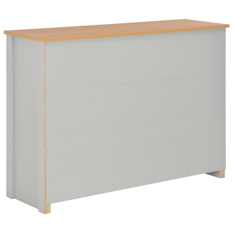 Credenza Grigia 112x35x81 cm cod mxl 9788