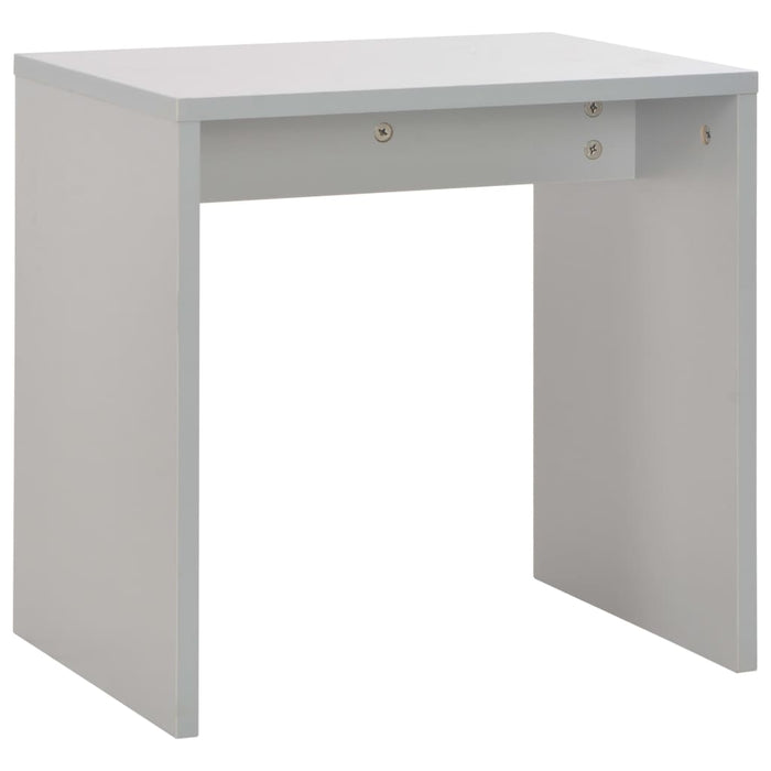 Tavolo da Trucco con Specchio e Sgabello Grigio 104x45x131 cm 283744