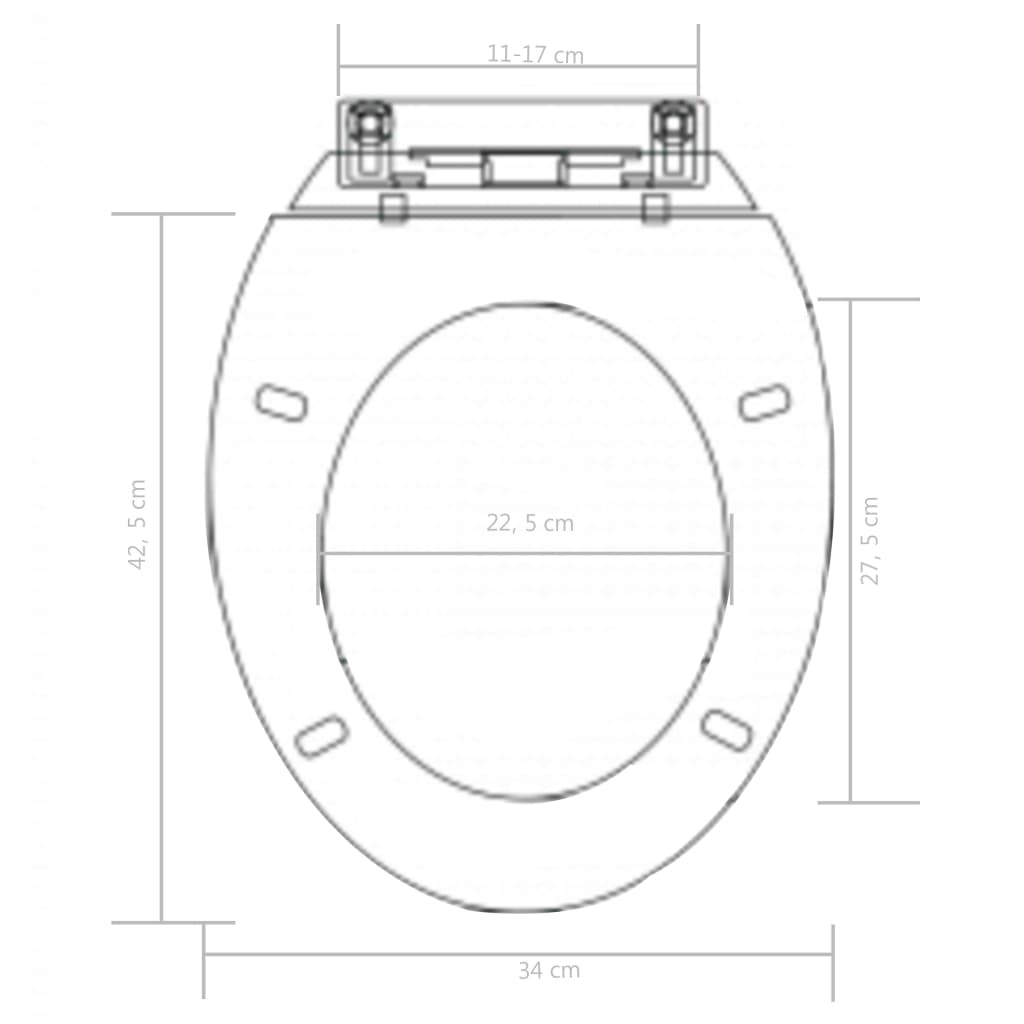 Copriwater Ammortizzato a Sgancio Rapido Nero cod mxl 51816