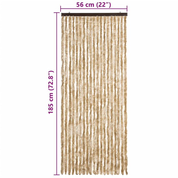 Zanzariera Beige 56x185 cm Ciniglia cod mxl 69453