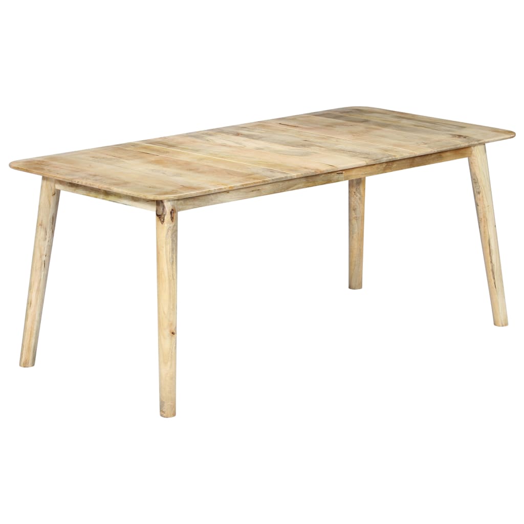 Tavolo da Pranzo 180x90x76 cm in Legno Massello di Mango  cod mxl 61128