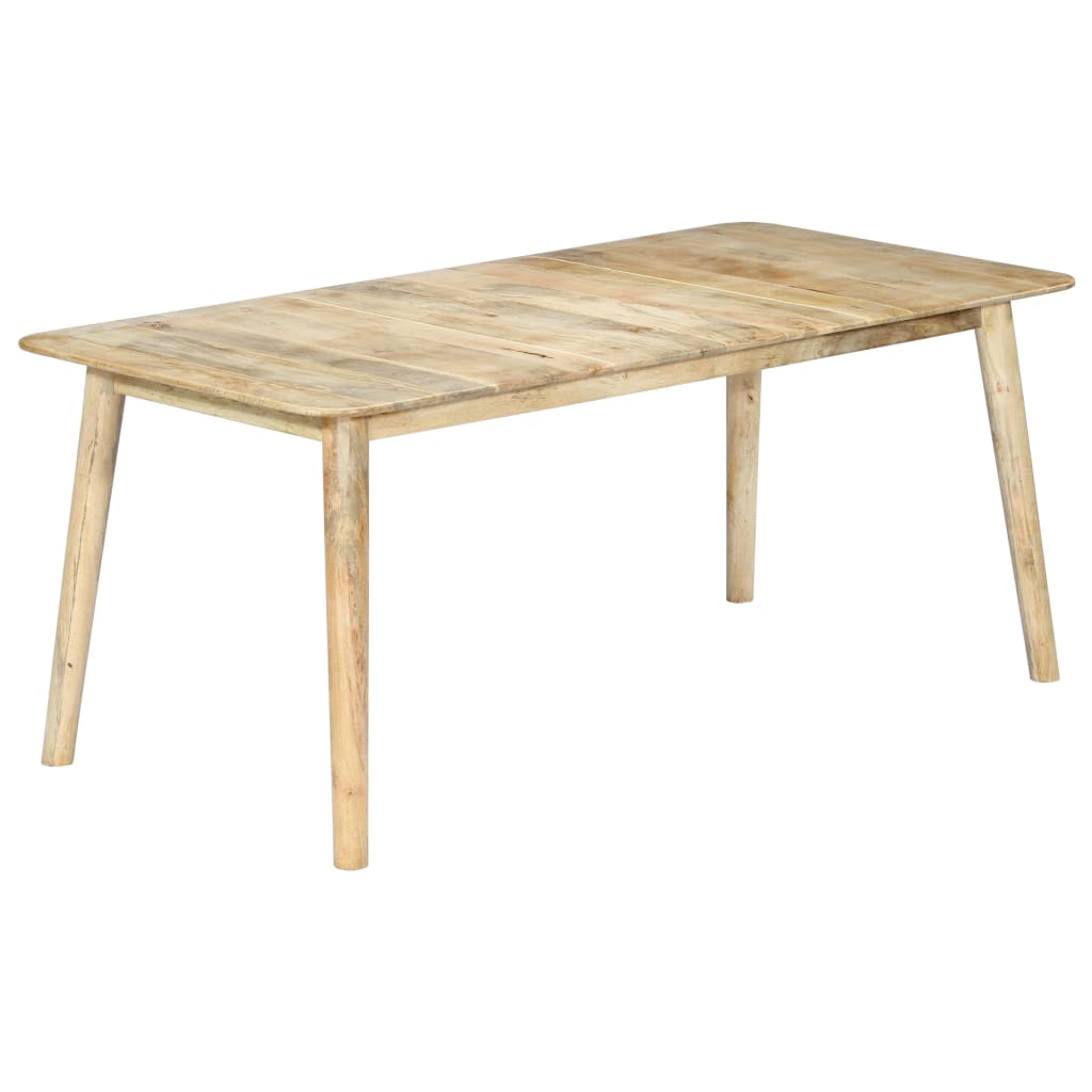 Tavolo da Pranzo 180x90x76 cm in Legno Massello di Mango  cod mxl 61128