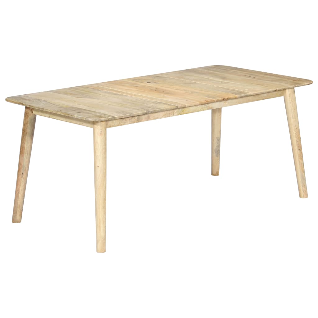 Tavolo da Pranzo 180x90x76 cm in Legno Massello di Mango  cod mxl 61128