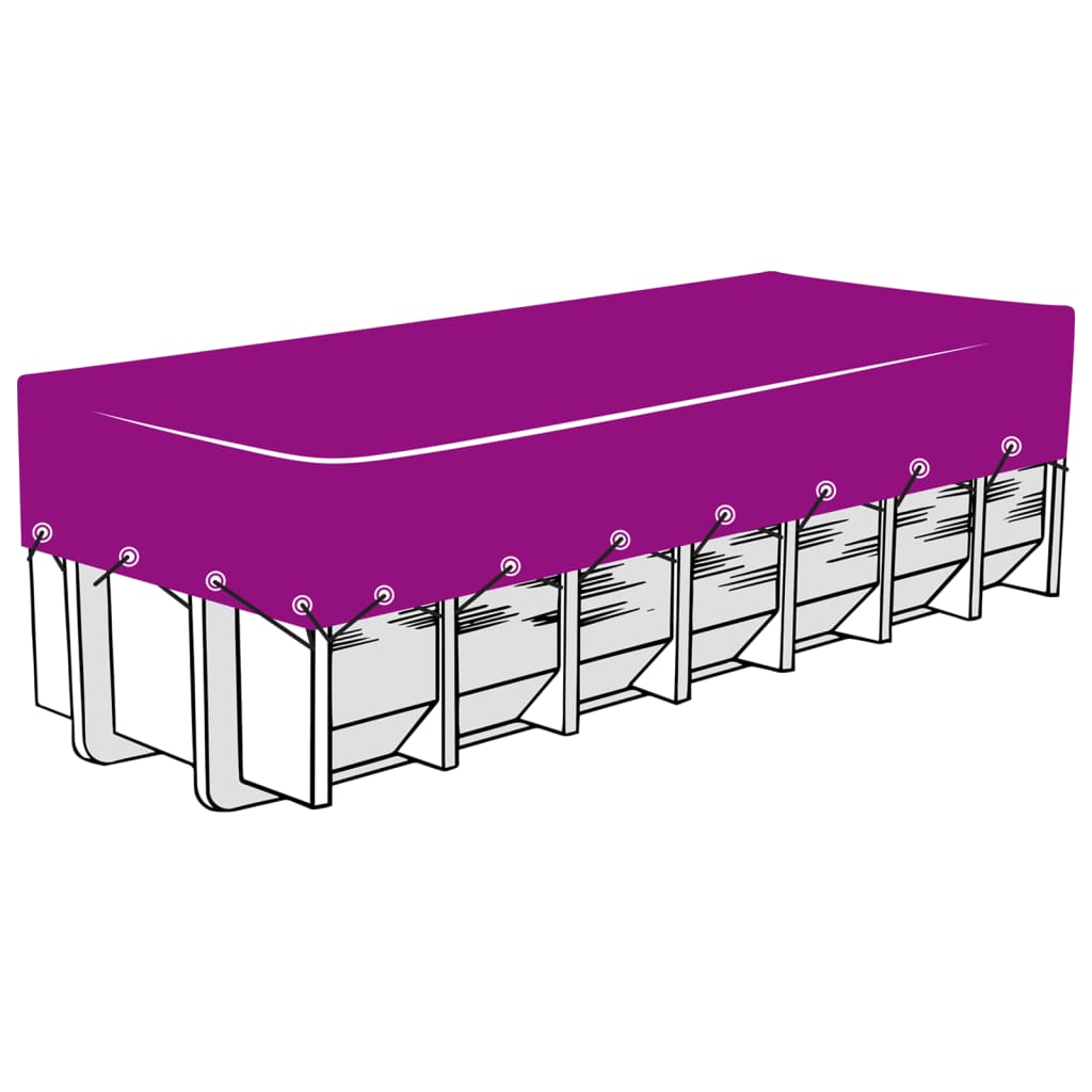 Rete per Container in HDPE 4x8 m Nera 145004