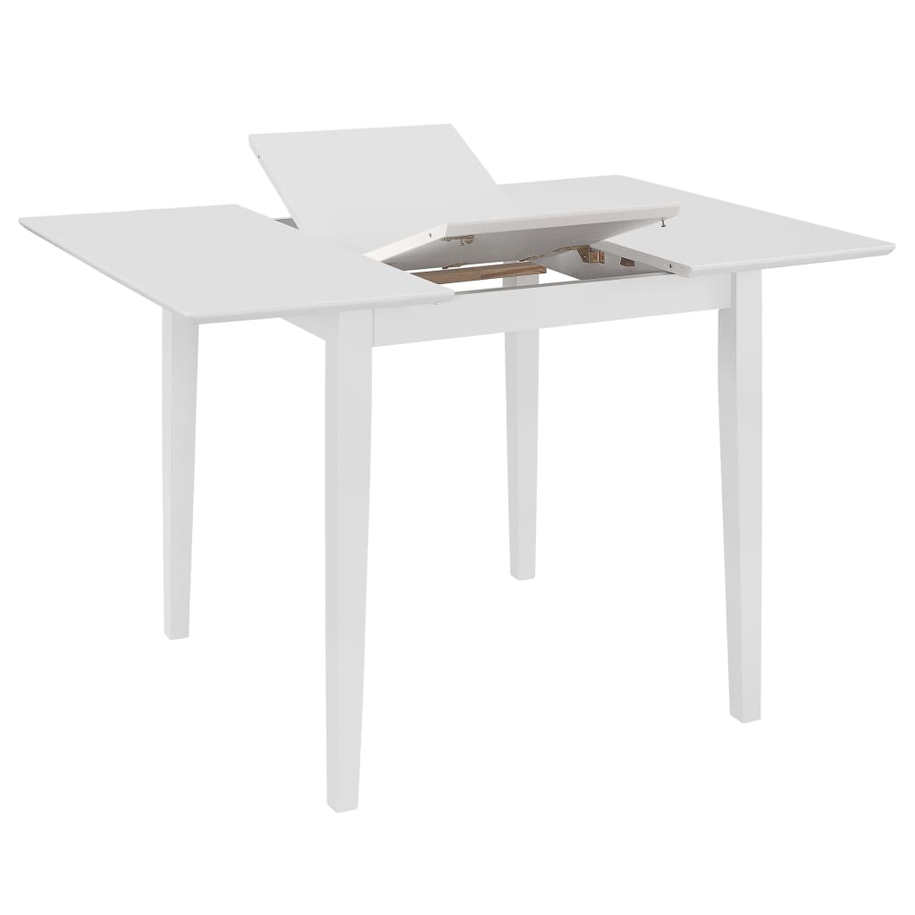 Set da Pranzo 3 pz in MDF Bianco 276395