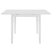 Set da Pranzo 3 pz in MDF Bianco 276395