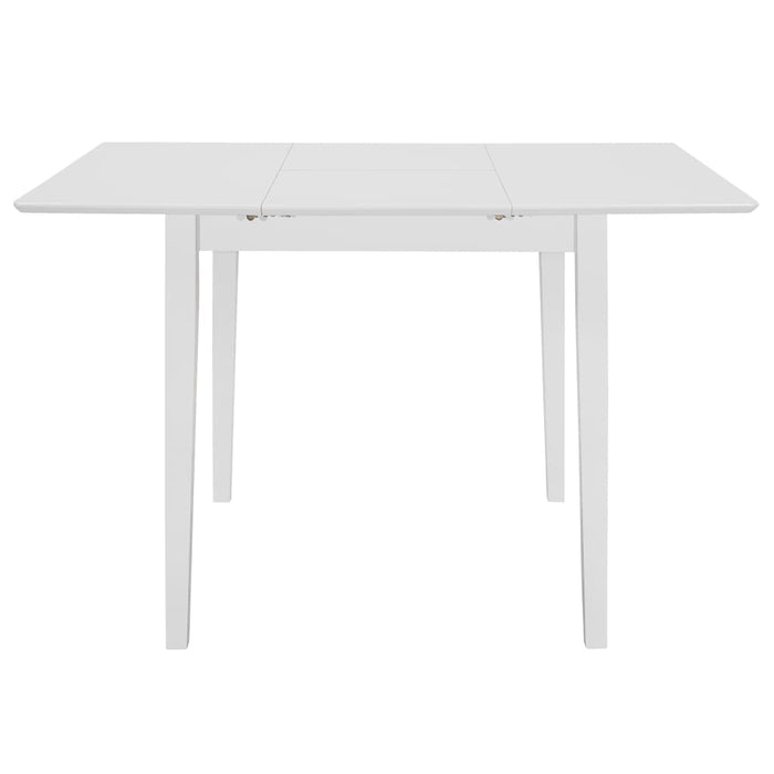 Set da Pranzo 3 pz in MDF Bianco 276395