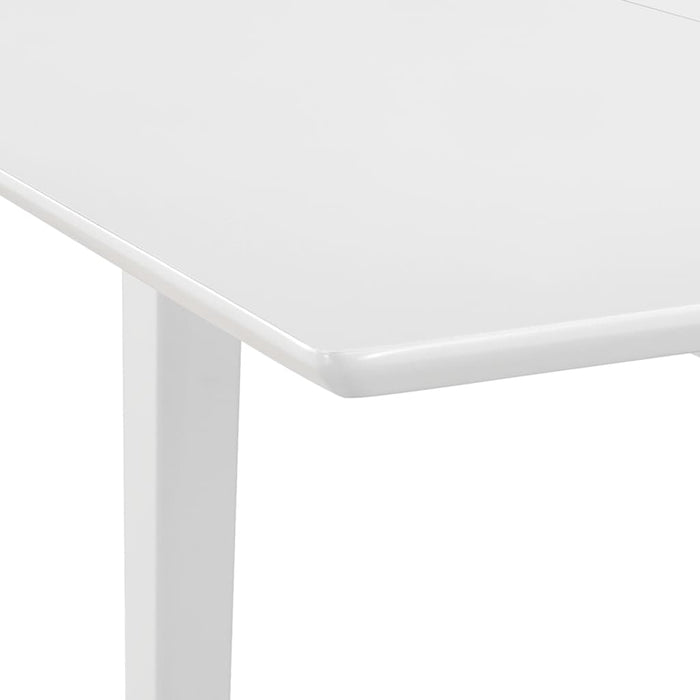 Set per Sala da Pranzo 5 pz in MDF Bianco 276396