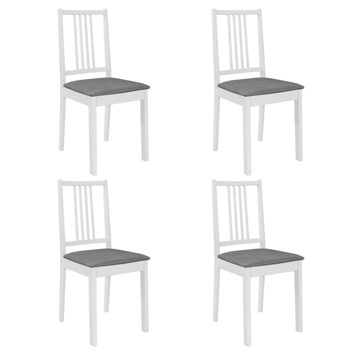 Set per Sala da Pranzo 5 pz in MDF Bianco 276396