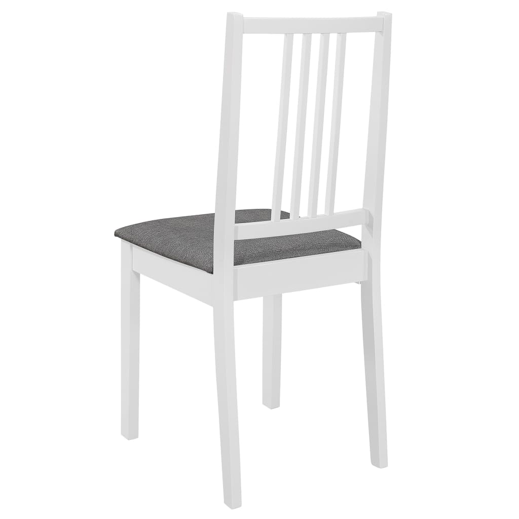 Set per Sala da Pranzo 5 pz in MDF Bianco 276396