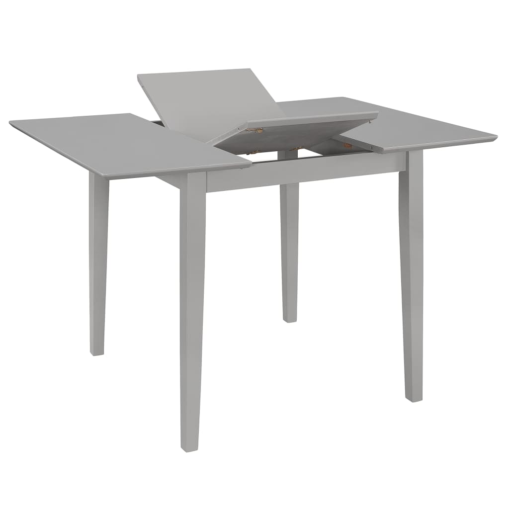 Set da Pranzo 3 pz in MDF Grigio 276397