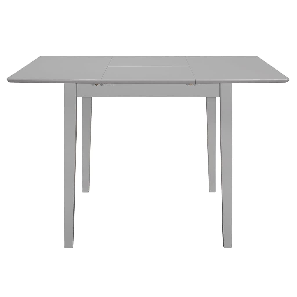 Set da Pranzo 3 pz in MDF Grigio 276397