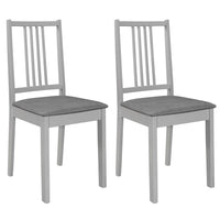 Set da Pranzo 3 pz in MDF Grigio 276397