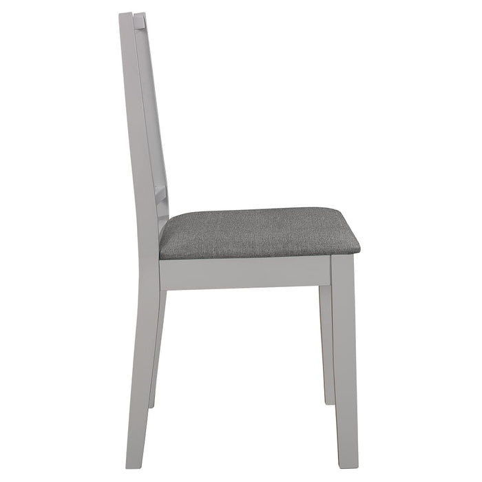 Set da Pranzo 3 pz in MDF Grigio 276397