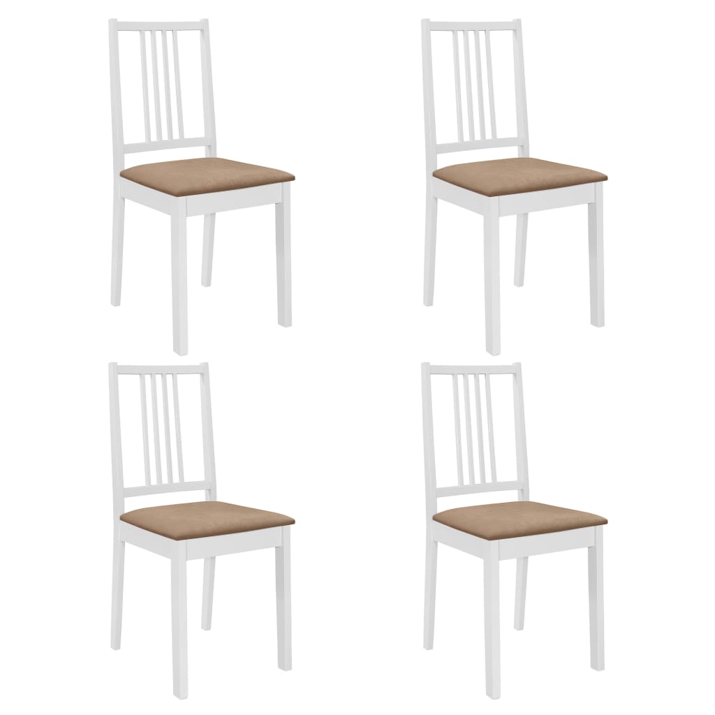 Set per Sala da Pranzo 5 pz in MDF Bianco cod mxl 13506