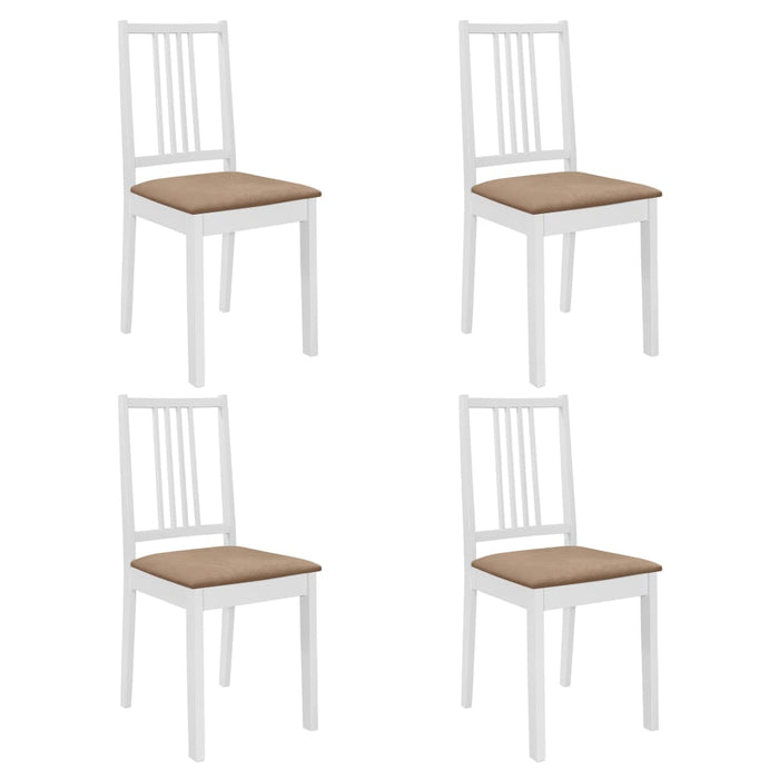 Set per Sala da Pranzo 5 pz in MDF Bianco cod mxl 13506